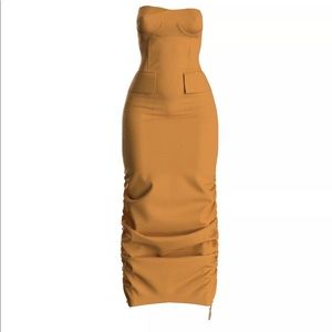 Hanifa Caramel Dress